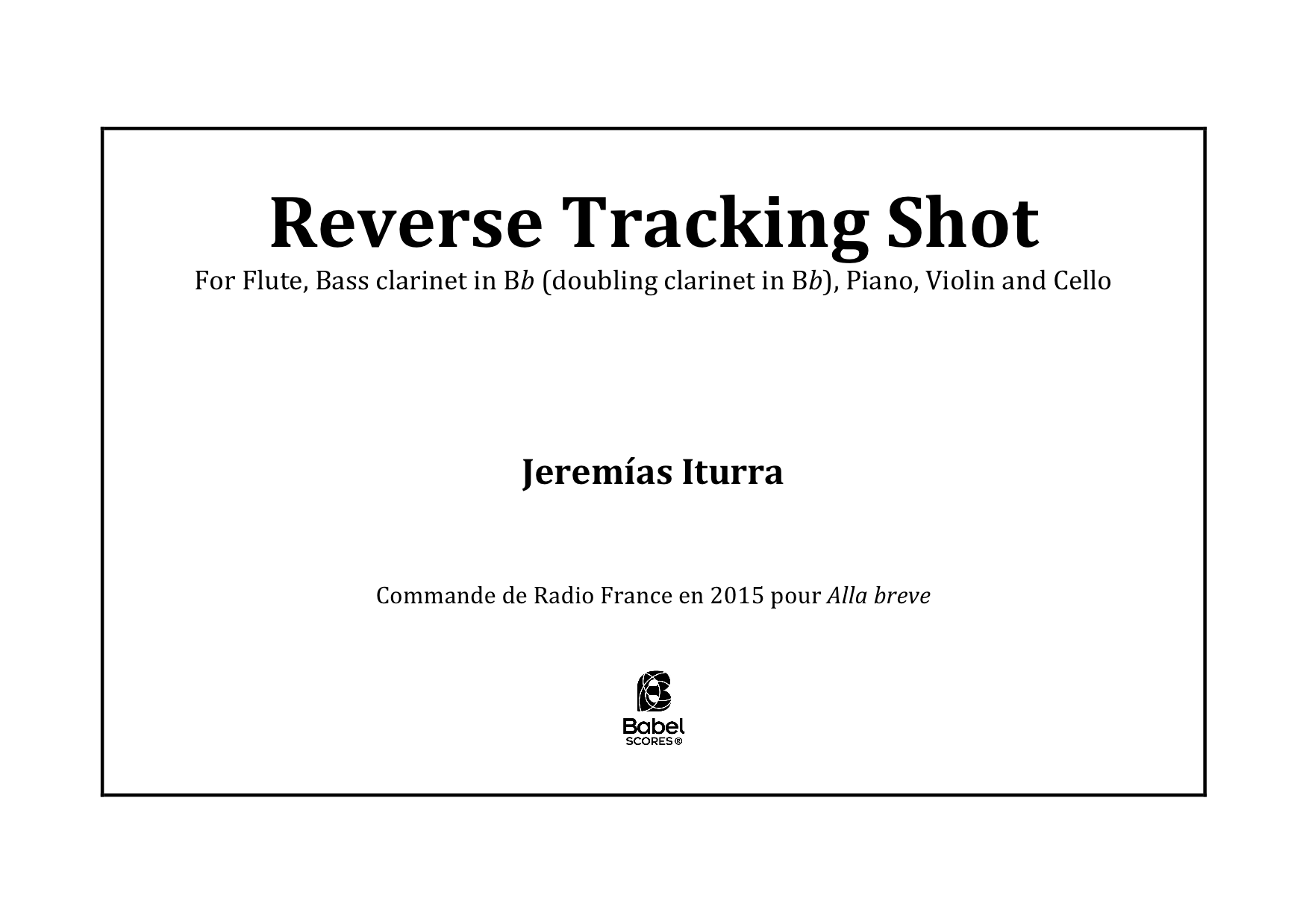 Reverse Tracking Shot A4 z 3 1 269